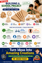 Kids Counting Sticks – Montessori-Inspired Math Learning Toy for Numbers, Counting, Patterns & Problem Solving