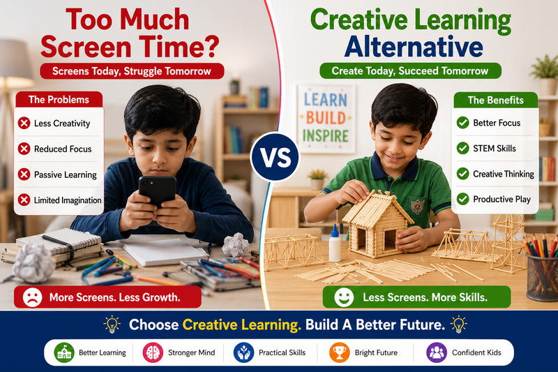 Wooden Sticks for DIY Crafts – 11cm Natural Popsicle Sticks for Kids, School & Creative Projects