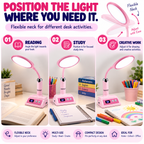 Study Desk Lamp – Adjustable LED