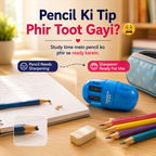 Make Your Study Desk More Colorful Sharpener & Eraser 2 in 1