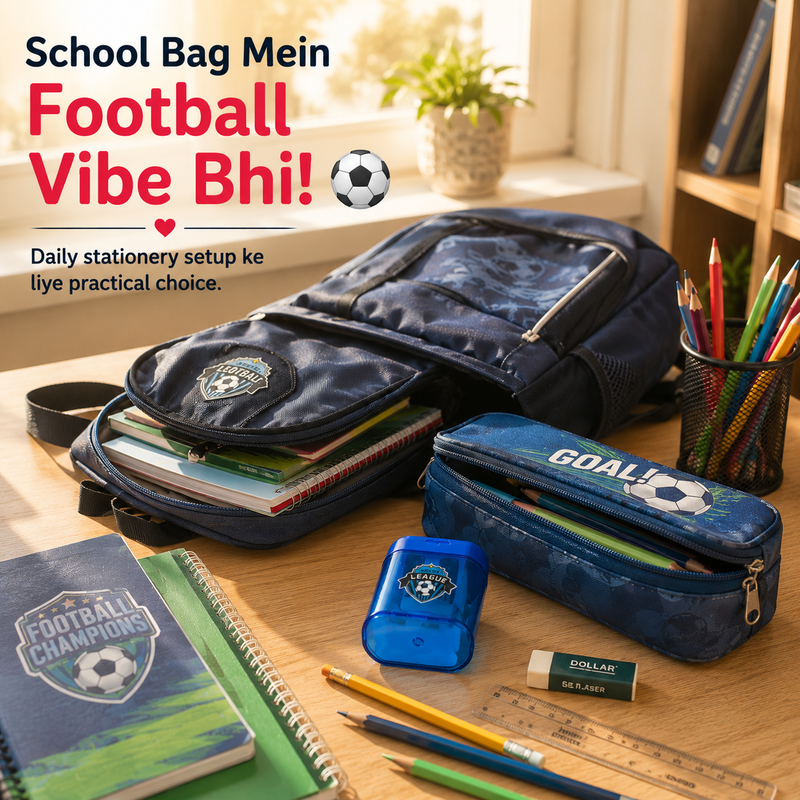 Football Stationery for Kids – Cute,shopner