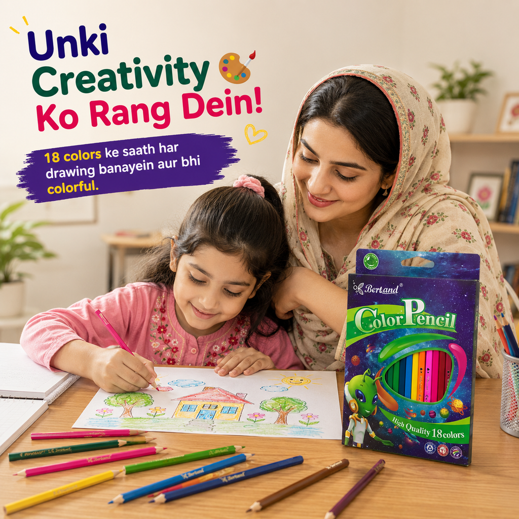 18 Colors pencile for Endless Creativity