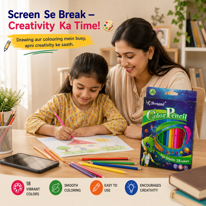 18 Colors pencile for Endless Creativity