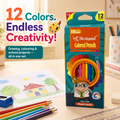 12-Color Pencils – Endless Creativity for Kids