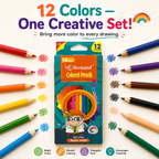 12-Color Pencils – Endless Creativity for Kids