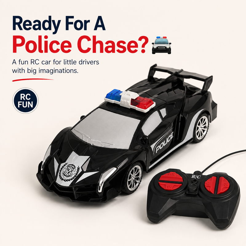 POLICE RC CAR FOR KIDS