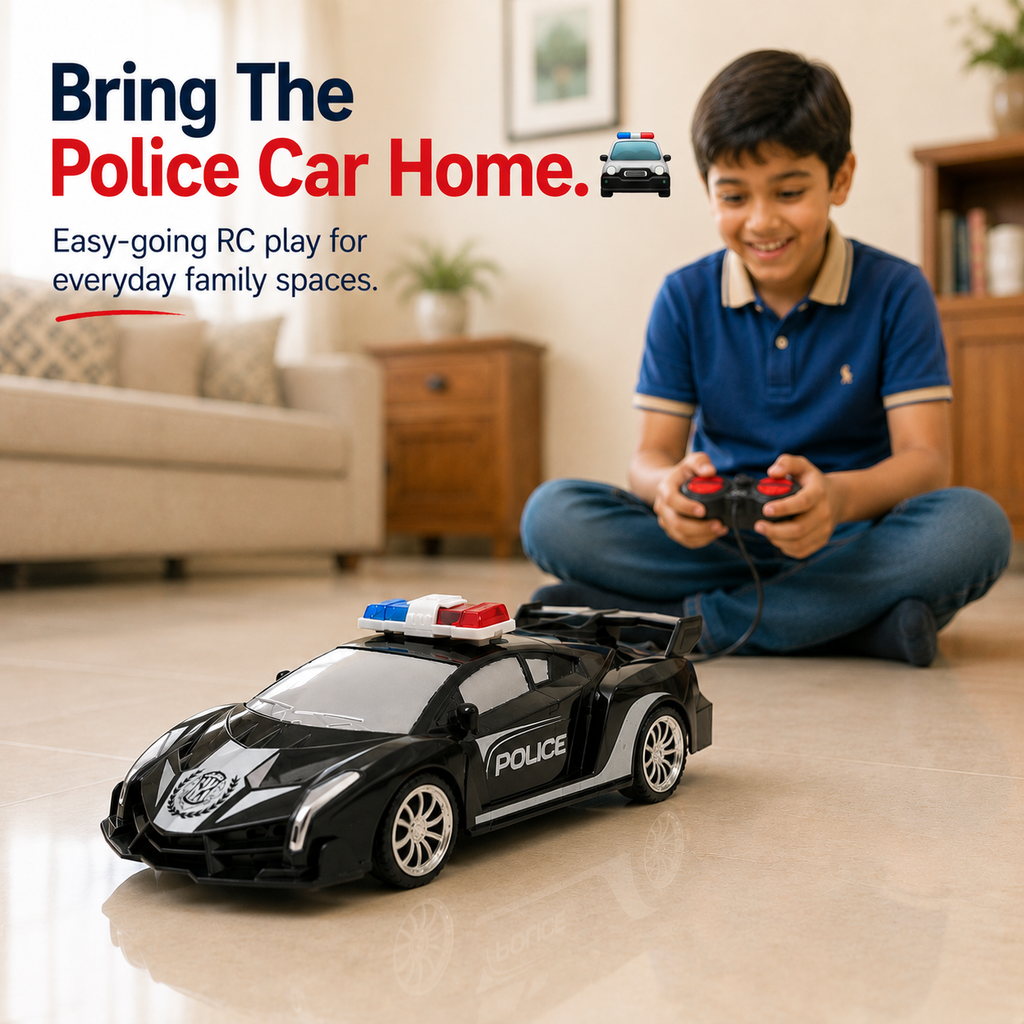 POLICE RC CAR FOR KIDS