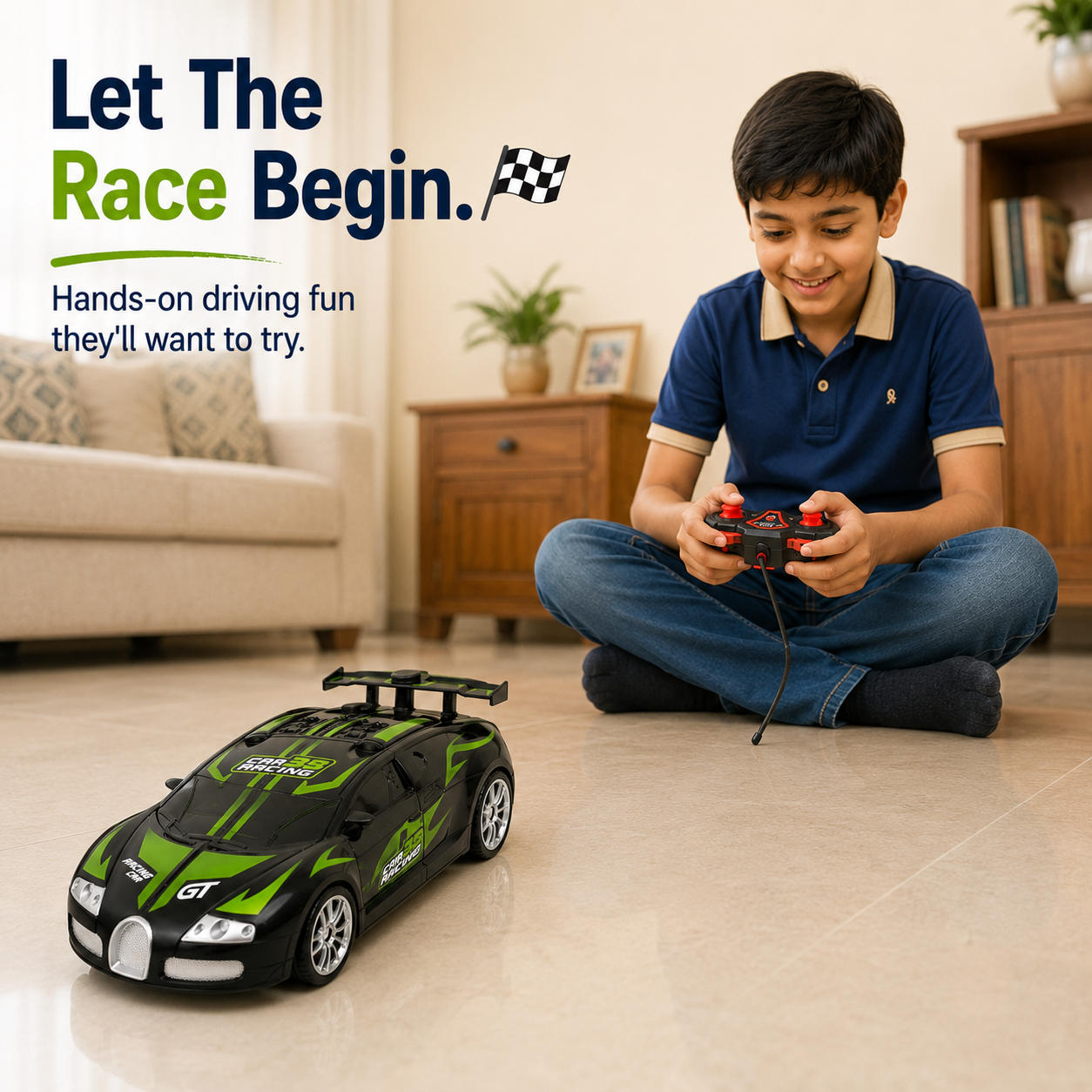RC RACING CAR FOR KIDS