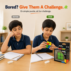 MAGIC CUBE 2×2 – Classic Mini Puzzle Cube for Kids & Adults