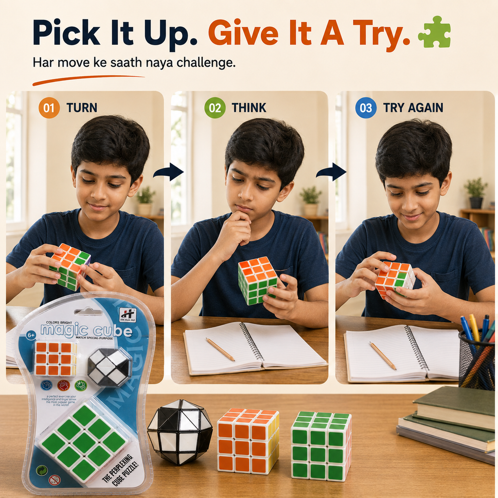 MAGIC CUBE PUZZLE TOYS