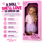 46cm Fashion Doll for Girls – Large Size Dress Up Doll, Kids Pretend Play Toy & Birthday Gift