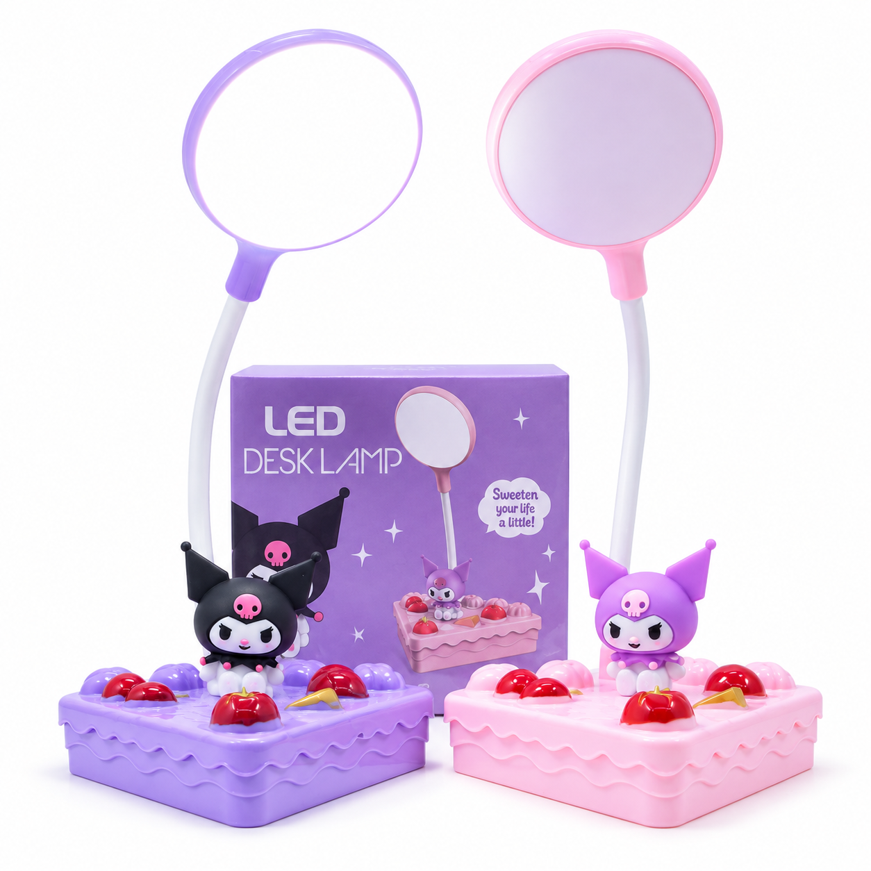 Krumi – Cute Adjustable LED Desk Lamp | Bright Reading Light for Homework, Study & Drawing | Perfect Kids Desk Light