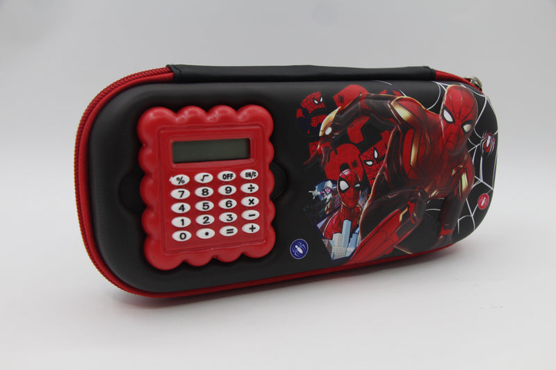 3D Pencil case with Calculator – Smart & School Ready in all charactors