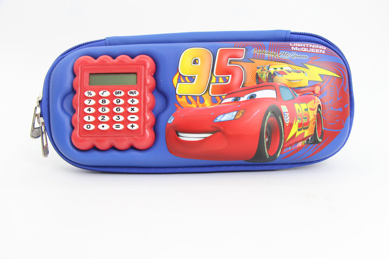 3D Pencil case with Calculator – Smart & School Ready in all charactors
