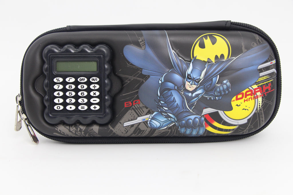 3D Pencil case with Calculator – Smart & School Ready in all charactors