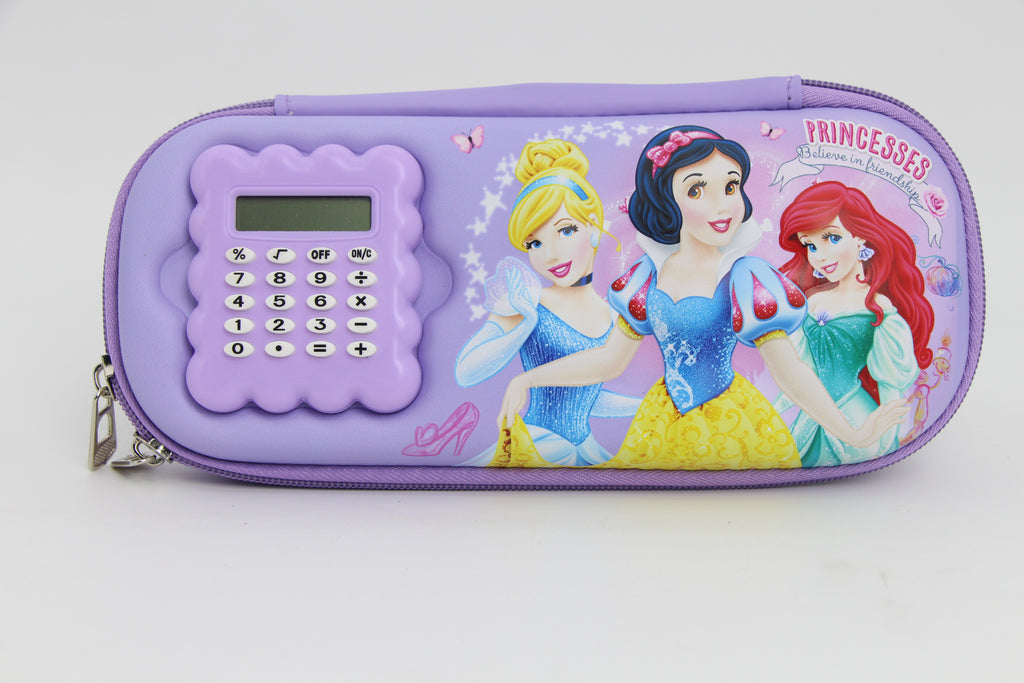 3D Pencil case with Calculator – Smart & School Ready in all charactors