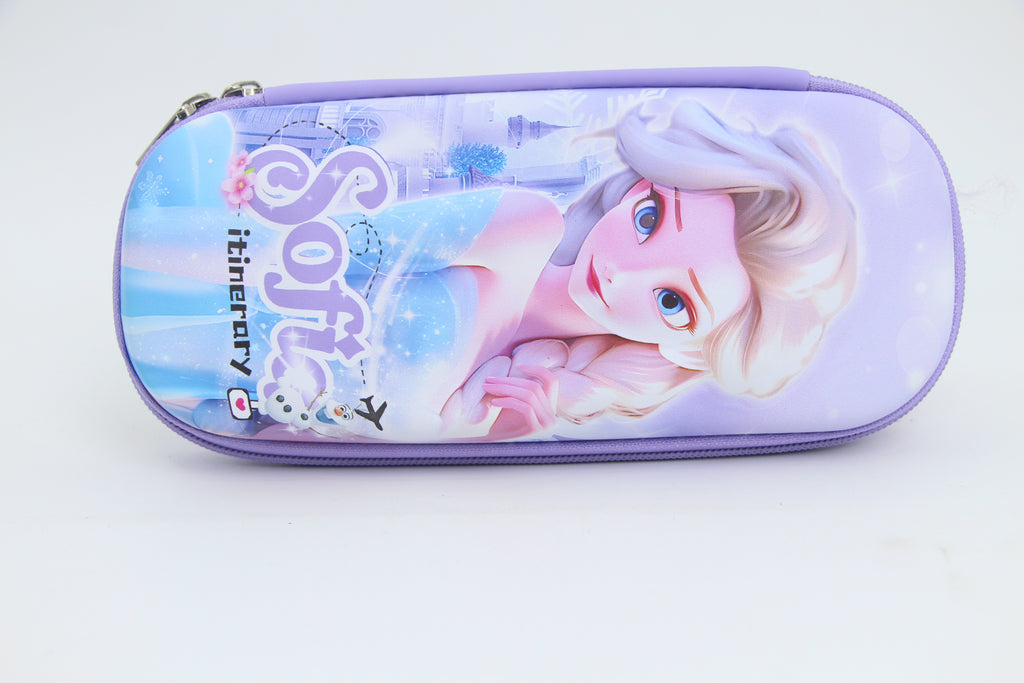 3D cute pencil box for kids un all charactor