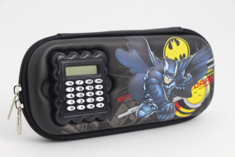 3D Pencil case with Calculator – Smart & School Ready in all charactors