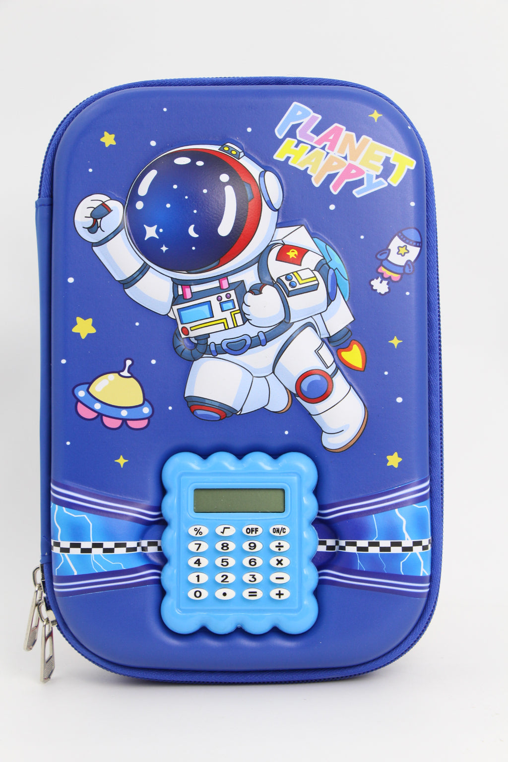 3D  Pencil Case with Calculator – Large Capacity EVA Stationery Organizer for Girls & School in all charactors