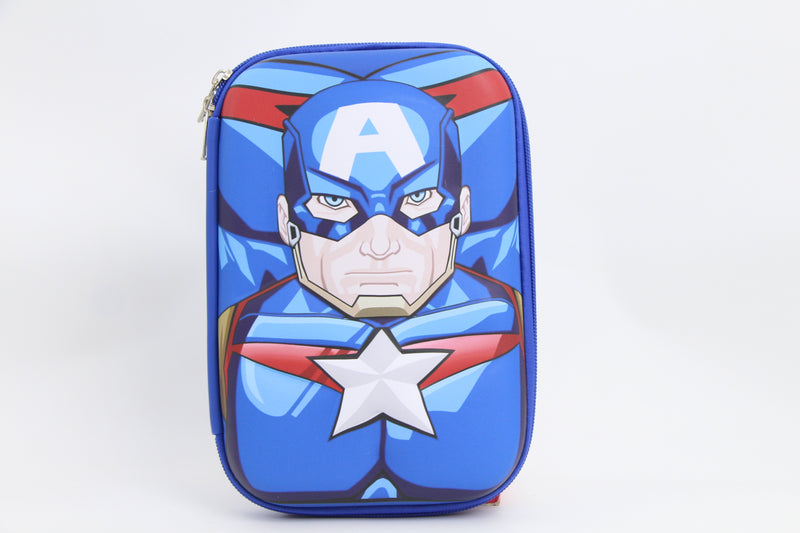 3D EVA Pencil Case for Kids – Large Capacity School Organizer for Pencils, Stationery in all charactors