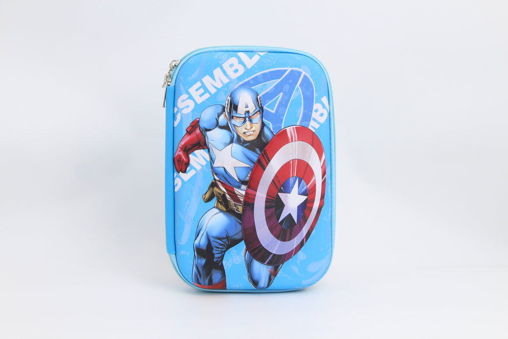 3D EVA Pencil Case for Kids – Large Capacity School Organizer for Pencils, Stationery in all charactors