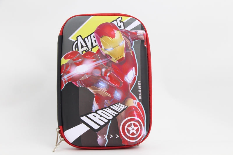 3D EVA Pencil Case for Kids – Large Capacity School Organizer for Pencils, Stationery in all charactors