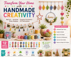 Handmade Paper Twine String Set – 12 Bright Colors for Scrapbooking, Gift Tags, Crafts & Party Decor