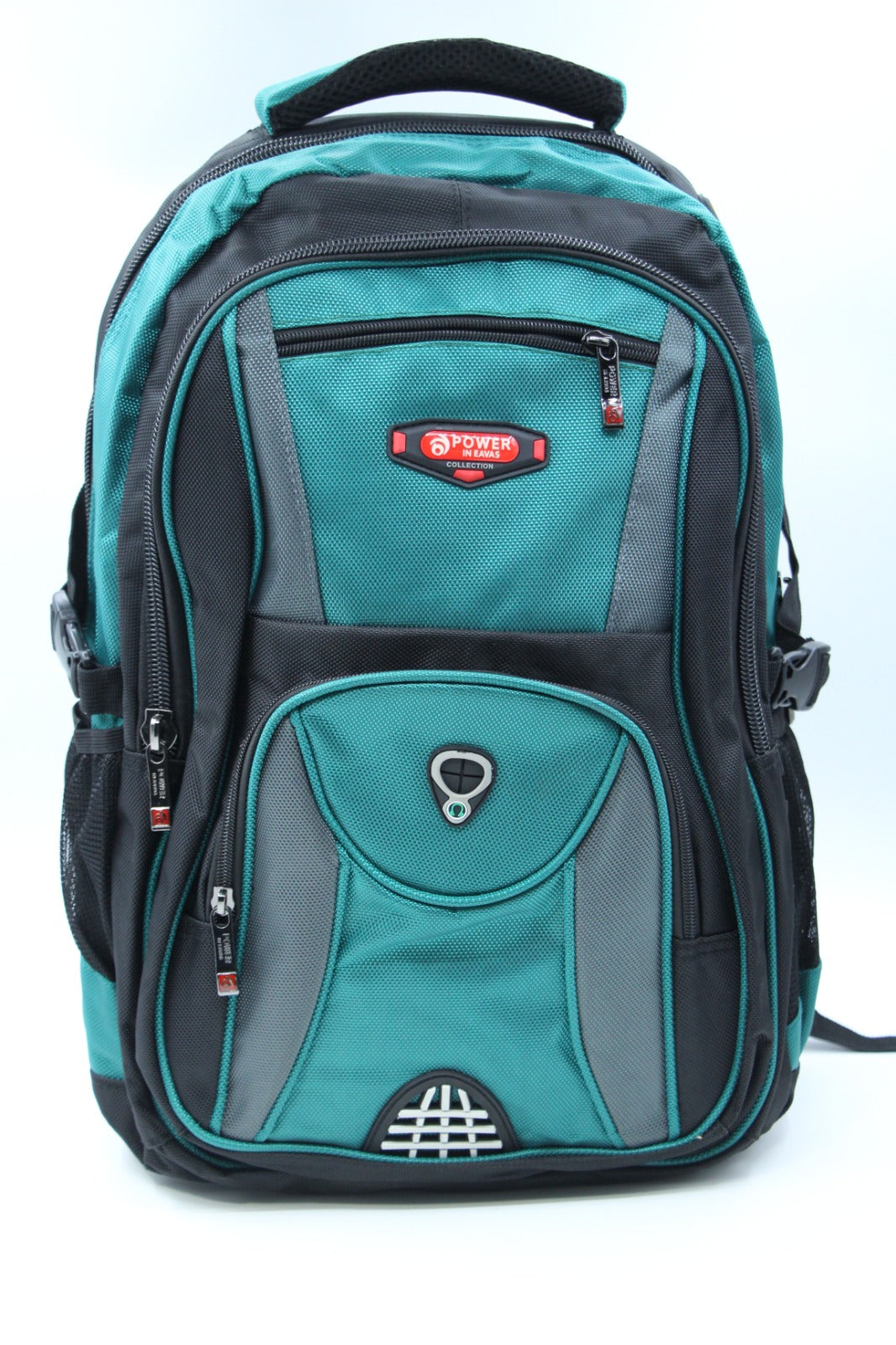 POWER School & College Backpack – Large Multi-Compartment Bag with Multiple Zipper Pockets for Organized Daily Use