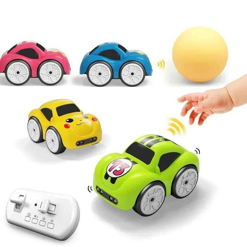 Mini Remote & Induction Car – Smart RC Racing Toy for Kids