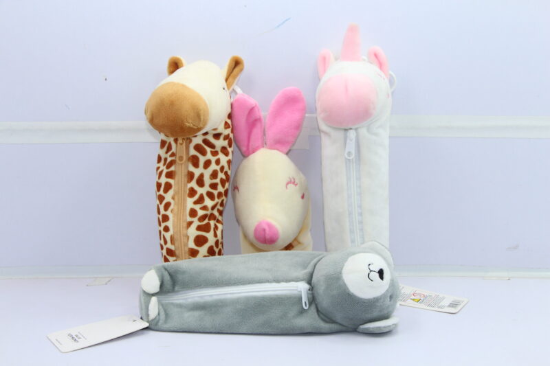 ANIMAL COLLECTION PENCIL BAG (BEAR) 12 PCS PACK