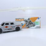 B/O DEFORMATION POLICE CAR W/LIGHT