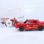 B/O IRONMAN DEFORMATION  CAR W/LIGHT
