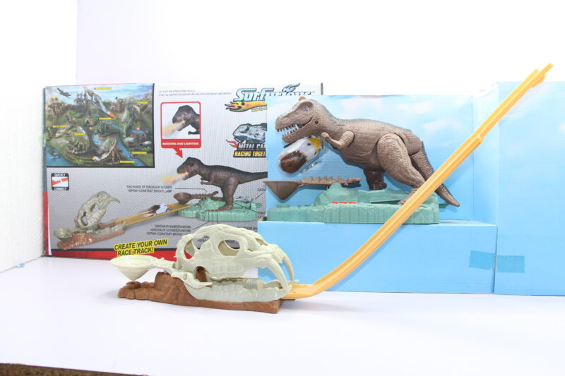 FRICTION DINOSAUR JEEP 12 PCS BOX