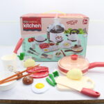 KITCHEN SET, MIST SPRAY, 30PCS, PINK, P.BX
