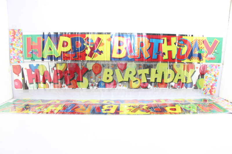 BIRTHDAY BANNER FOIL