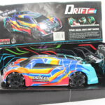 R/C CAR W/LIGHT & SPRAY, 2 COLORS MIXED, W/USB, W.BOX