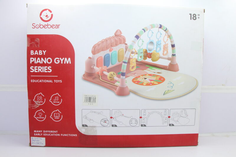 BABY GYM PIANO,2 CLS MIX ,W/LIGHT&MUSIC,W/OUT 3*AA,PBX