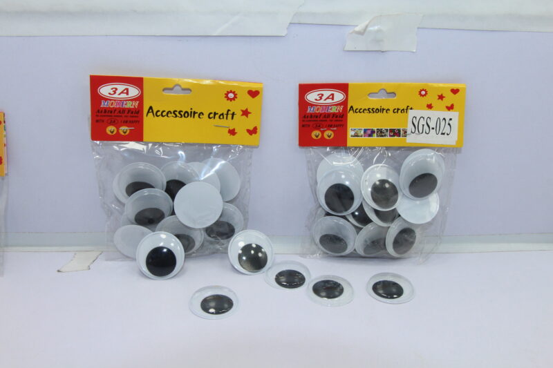 30MM WHITE BLACK EYE