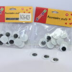 20MM WHITE BLACK EYE