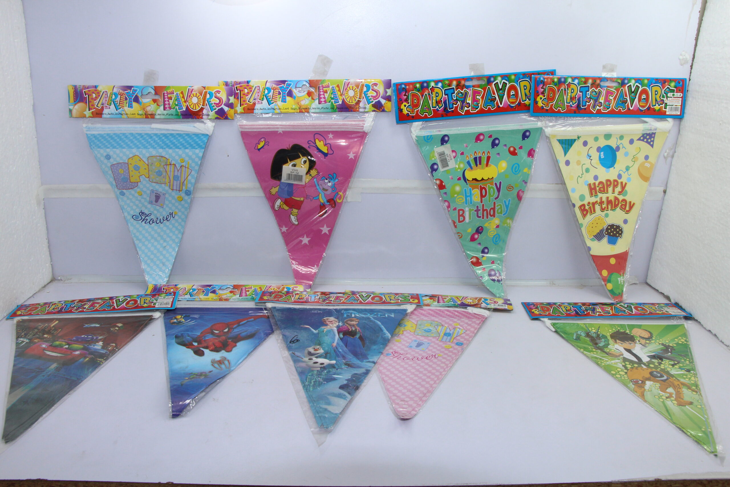 BIRTHDAY BANNER FLAG LARGE SP 12