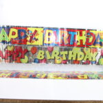 birthday items BIRTHDAY BANNER FOI