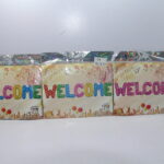 birthday items FOIL WELCOME SGS