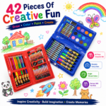 Hexagonal Art Kit Set Of 42 Pieces