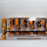 SLIDE ALLOY TRUCK SET 6PCS 8551..