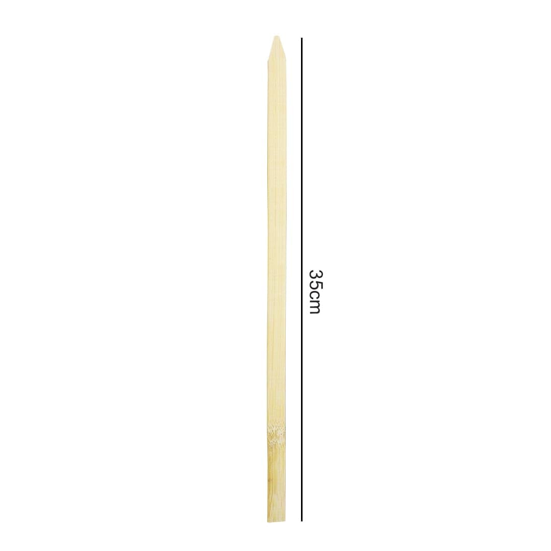 BBQ Bamboo Skewers 10 Inch Length 25 Pieces per Bag Perfect for Grilling Kabobs and Outdoor Cooking Durable Eco Friendly Skewers for Easy Food - Image 3