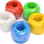 Polypropylene Twine,100g Household Bundled Decorative Wear-Resistant Plastic Rope