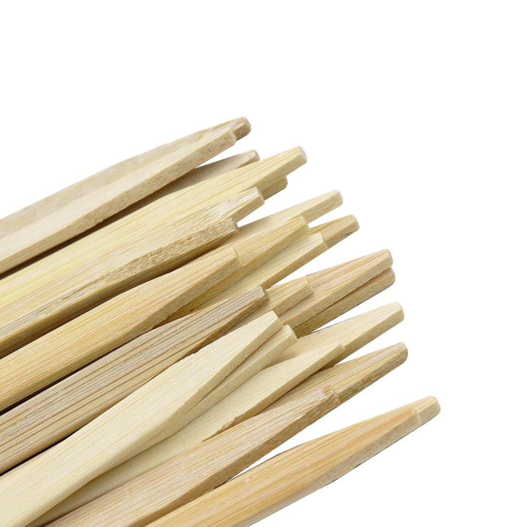 BBQ Bamboo Skewers 10 Inch Length 25 Pieces per Bag Perfect for Grilling Kabobs and Outdoor Cooking Durable Eco Friendly Skewers for Easy Food - Image 2