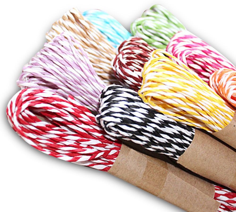 Twisted Paper Raffia Craft Favor Gift Wrapping Twine Rope Thread Scrapbooks - Image 2