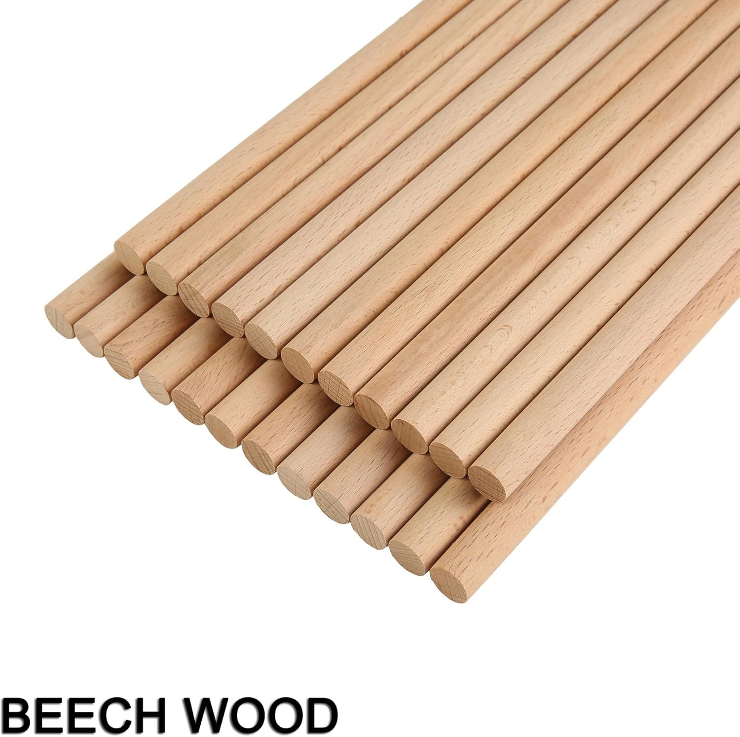 60 Pcs Rhythm Sticks for Kids Bulk, Wood Music Lummi Sticks - Image 3