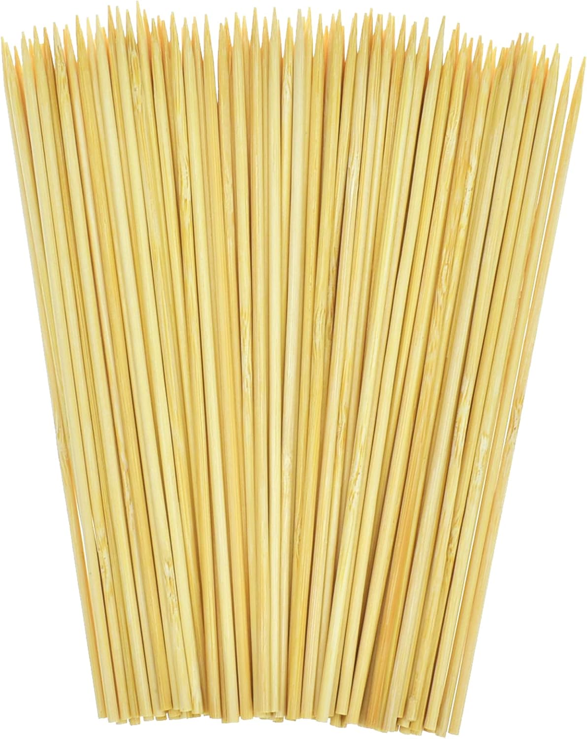 100 PCS Bamboo Sticks 25cm – Multipurpose Craft & BBQ Skewers